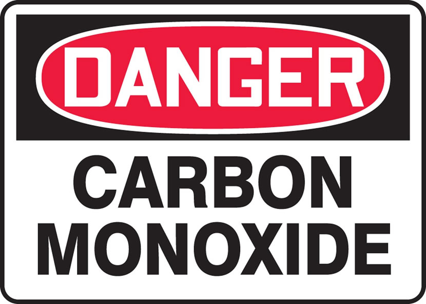 Reduce the risk of carbon monoxide poisening